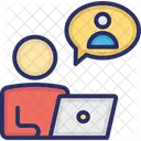 Live chat  Icon