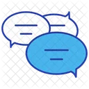 Live Chat Support Communication Video Icon