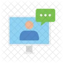 Live Chat Video  Icon