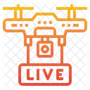Live Drone Broadcast  Icon