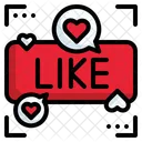 Like Comment Heart Icon