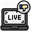 Live Feedback Live Review Live Rating Icon