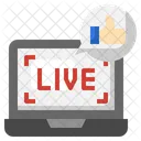 Live Feedback Like Live Icon