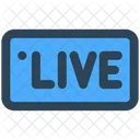 Video Live Streaming Icon