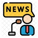Live News Breaking News Online News Icon