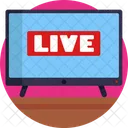 Live News Broadcasting  Icon