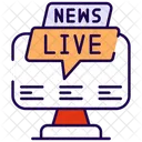 Live news  Icon