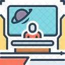 Live News Live Transmission Broadcasting Icon