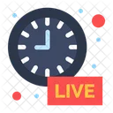 Live News Time  Icon