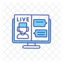 Live Chat Texting Icon
