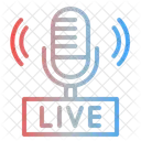 Live-Podcast  Symbol