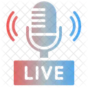 Live Podcast  Icon