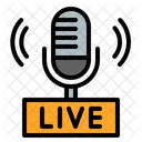 Live Podcast  Icon