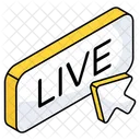 Live Sign Live Symbol Live Ensign Icon