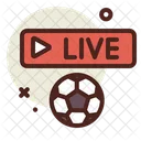 Live Soccer Game Icon