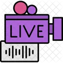 Live Streaming Live Streaming Icon