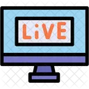 Live Streaming Streaming Video Icon