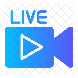 Live Streaming  Icon