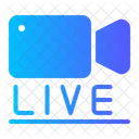 Live Streaming Cameralive News Icon