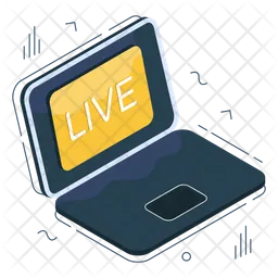 Live Streaming  Icon