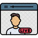 Live Streaming Live Streaming Icon