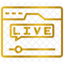 Live streaming  Icon