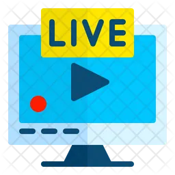 Live Streaming Logo Icon