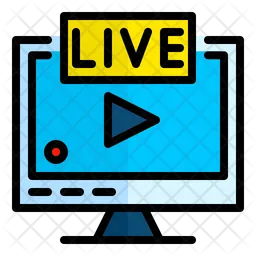 Live Streaming Logo Icon