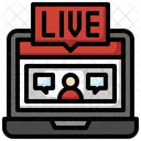 Live Streaming Live Streaming Symbol