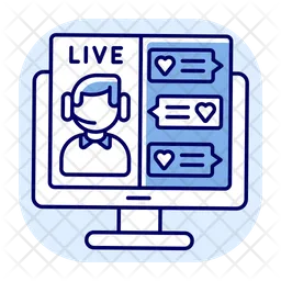 Live-Streaming  Symbol