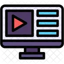Live Streaming  Icon