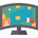 Live Streaming Streaming Game Icon
