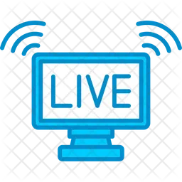 Live Streaming  Icon