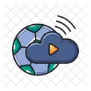 Live Streaming Football Soccer Icon