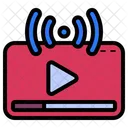 Live Streaming Video Streaming Streaming Icon