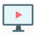 Streaming Live Video Icon