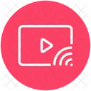 Live streaming  Icon