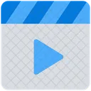 Video Streaming Movie Icon