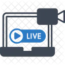 Live Streaming  Icon