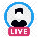 Icon Live Stream Notification Icon