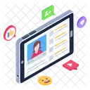 Online Streaming Live Streaming Online Video Icon
