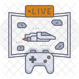 Live streaming  Icon