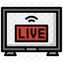 Live Streaming  Icon