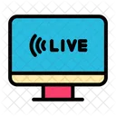 Live Streaming  Icon