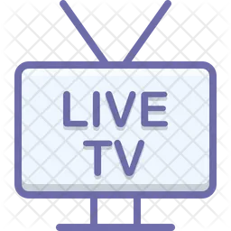 Live Fernsehen  Symbol