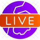 Live-Übertragung  Symbol