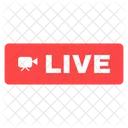 Live Video Live Streaming Live Icon