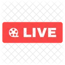 Live Video Live Streaming Icon