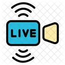 Live Video Video Live Icon
