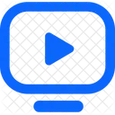 Video Live Live Streaming Icon